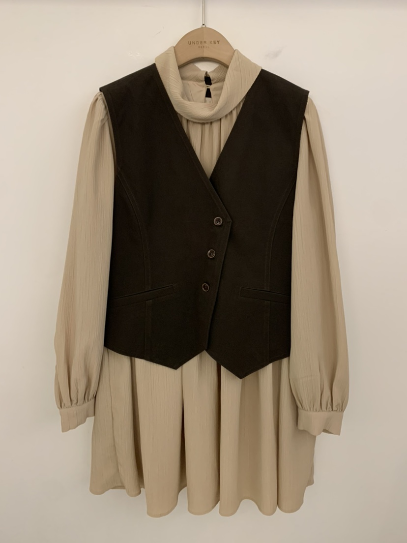 UNDER KEY東大門㊣代購女士新品25秋冬熱賣職業人氣套裝套裝UNDER KEY套裝圖色2