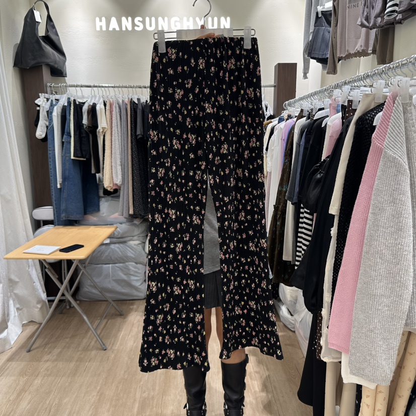 HANSUNGHYUN東大門㊣實拍女裝新品休閑時尚職業推薦人氣休閑褲HANSUNGHYUN休閑褲