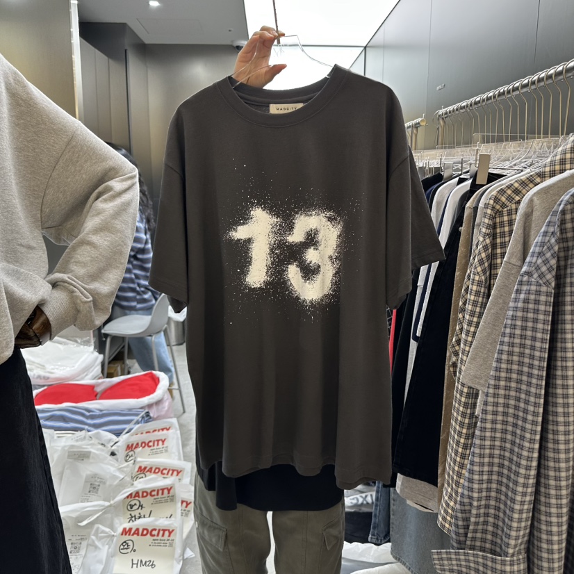 MADCITY東大門㊣直郵女士新款推薦休閑人氣25秋冬熱賣時尚T恤MADCITYT恤圖色3