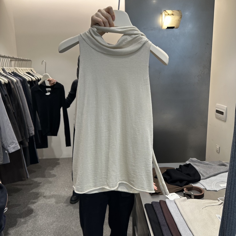 ALTER韓國代購㊣女裝新品人氣職業25秋冬吊帶背心含脖帶高領Alter吊帶/背心