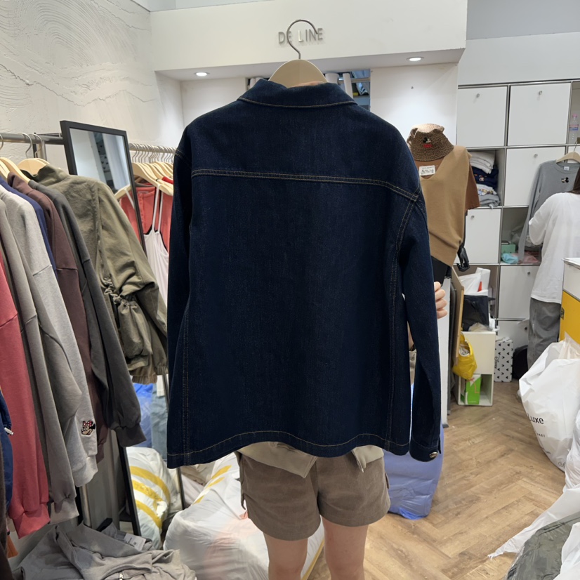 DE LINE韓國代購㊣女裝新品休閑時尚職業真品熱賣推薦夾克DE LINE夾克