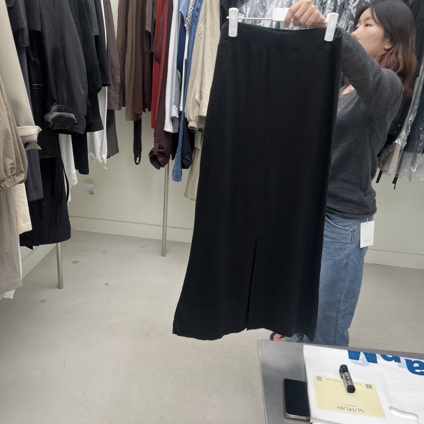 NUTPLAN韓國直郵㊣女裝新款職業休閑人氣時尚真品推薦熱賣長裙NUTPLAN長裙