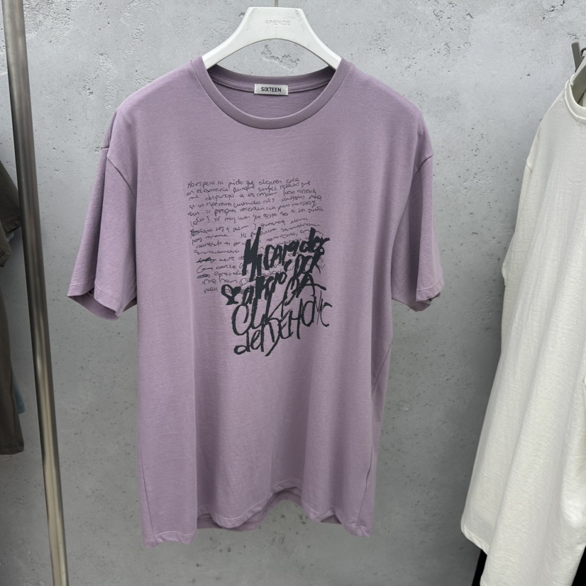 6PENCE-P東大門㊣實拍女士新品人氣25秋冬真品休閑職業T恤6PENCE-PT恤圖色3