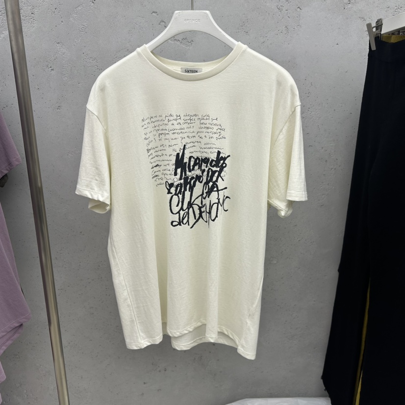 6PENCE-P東大門㊣實拍女士新品人氣25秋冬真品休閑職業T恤6PENCE-PT恤圖色4