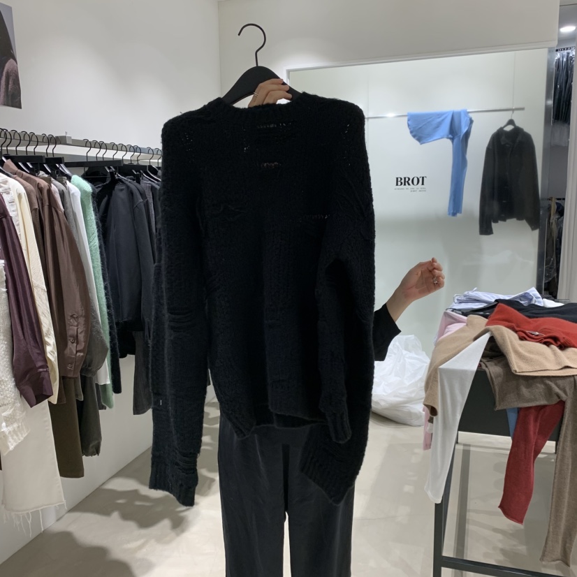BROT韓國代購㊣女士新品人氣熱賣休閑時尚職業真品推薦毛衣BROT毛衣圖色3