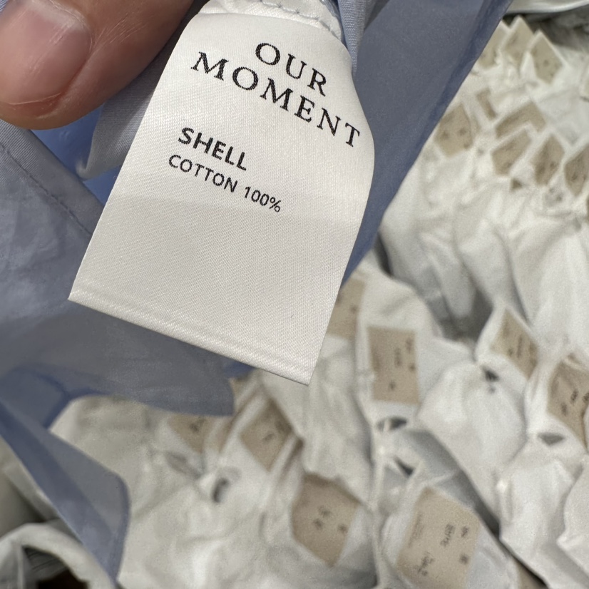 OURMOMENT東大門㊣實拍女士新品推薦人氣時尚熱賣襯衫蕾絲衫OURMOMENT襯衫/蕾絲衫
