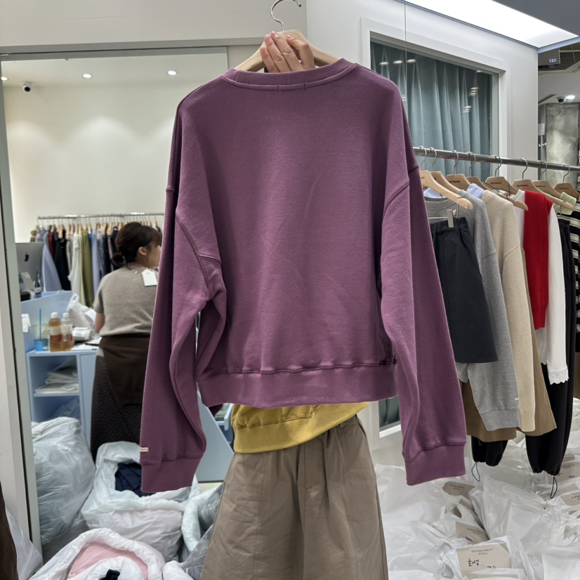 OURMOMENT東大門㊣實拍女士新品推薦真品休閑25秋冬職業衛衣OURMOMENT衛衣