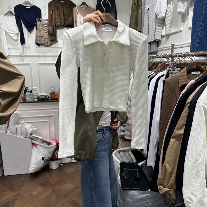 J.RITZY東大門㊣實拍女裝新品職業推薦時尚25秋冬真品針織衫J.RITZY針織衫