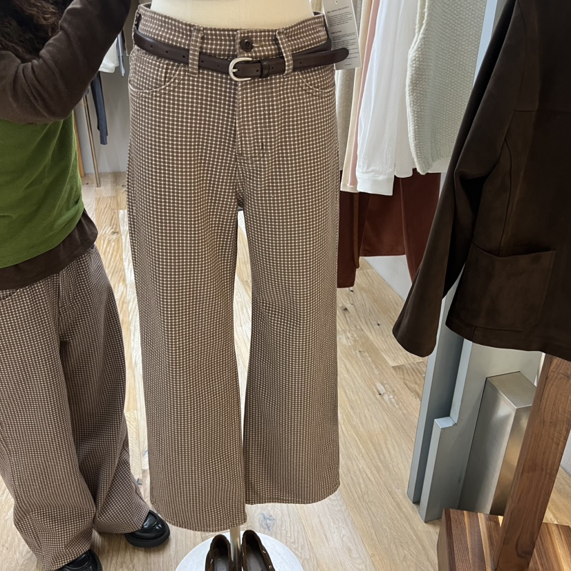 THEPLAN韓國代購㊣女士新品時尚推薦職業人氣休閑褲不含腰帶THE PLAN休閑褲