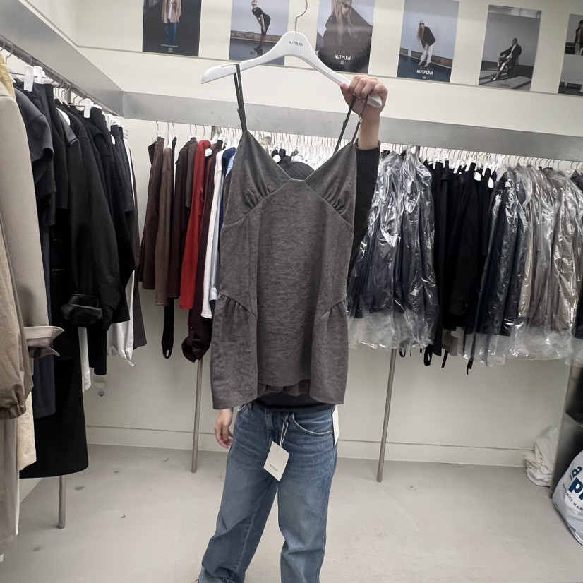 NUTPLAN韓國代購㊣女裝新品時尚熱賣人氣25秋冬真品襯衫蕾絲衫NUTPLAN襯衫/蕾絲衫圖色1