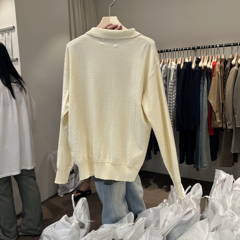 LE BUTTER韓國直郵㊣女士新款真品熱賣25秋冬推薦針織衫羊毛LE BUTTER針織衫