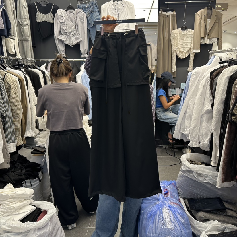 A-DEL東大門㊣直郵女裝新品真品25秋冬熱賣推薦休閑休閑褲A-DEL休閑褲圖色3