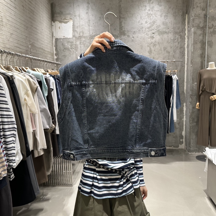 JUNI東大門㊣代購女裝新品真品職業時尚休閑熱賣25秋冬馬甲my juni馬甲