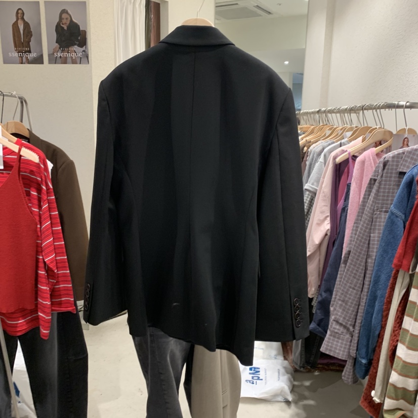 SSEMIENNE韓國代購㊣女裝新品時尚真品熱賣職業人氣推薦夾克SSENIQUE夾克