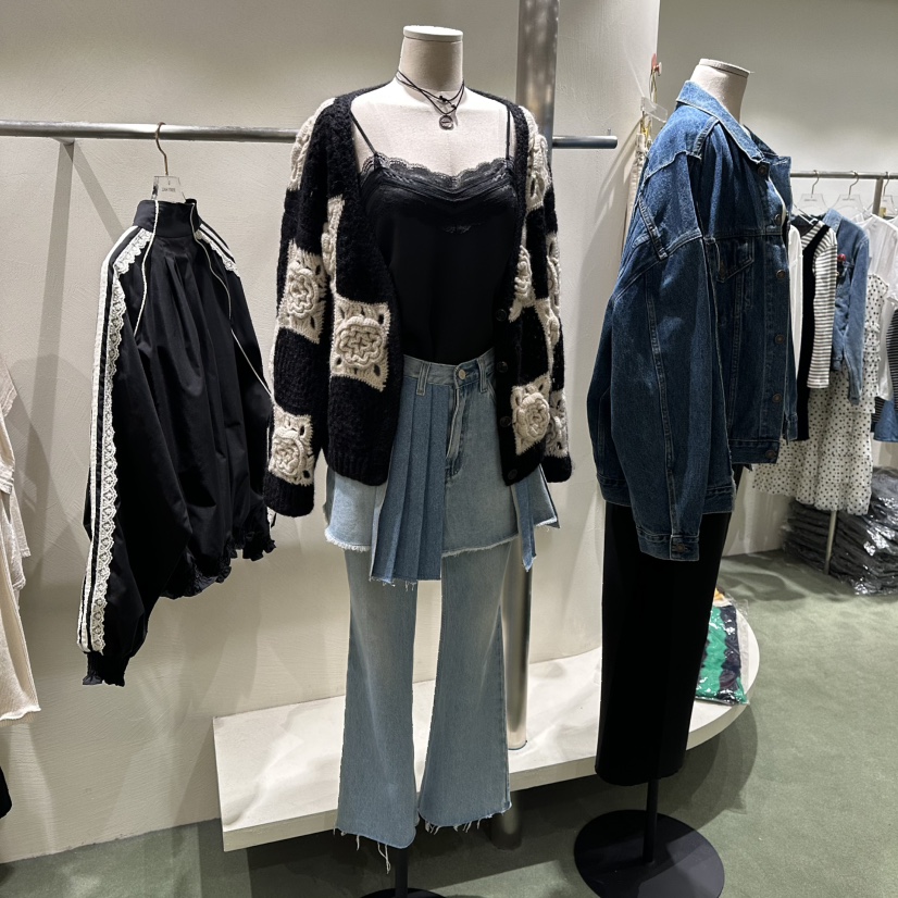 JERRY HALL-P東大門㊣代購女裝新品時尚人氣25秋冬針織衫手工JERRY HALL針織衫