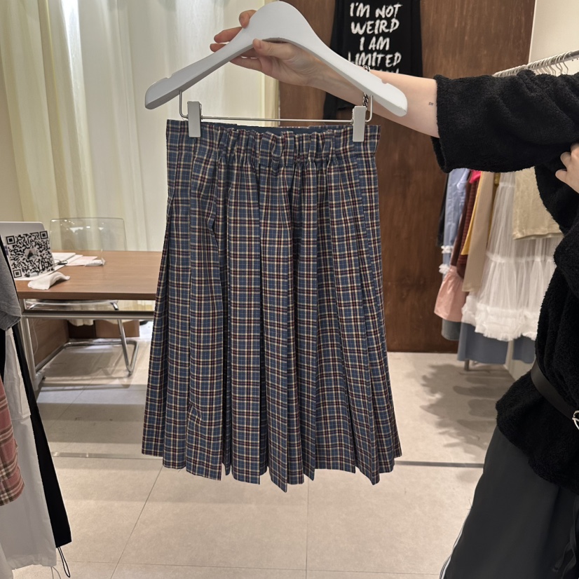 BUCKLE東大門㊣實拍女裝新品人氣職業熱賣推薦25秋冬休閑長裙BUCKLE長裙