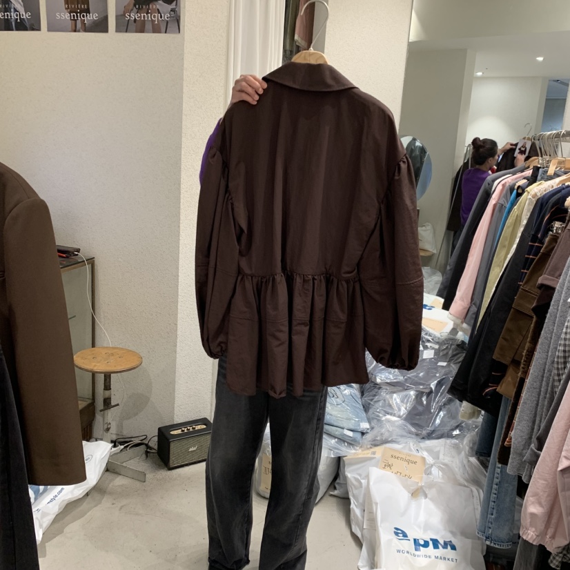 SSEMIENNE東大門㊣實拍女裝新品真品人氣熱賣休閑時尚職業夾克SSENIQUE夾克