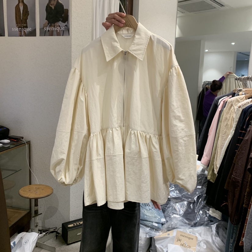 SSEMIENNE東大門㊣實拍女裝新品真品人氣熱賣休閑時尚職業夾克SSENIQUE夾克圖色2