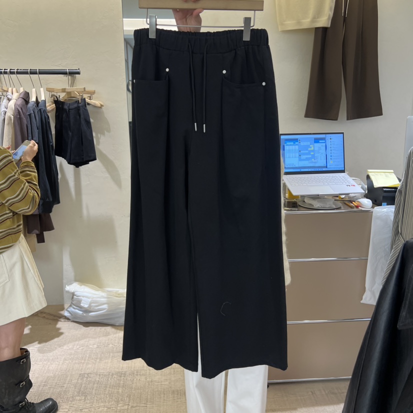 W AND J東大門㊣直郵女裝新品休閑熱賣職業真品25秋冬休閑褲W AND J休閑褲