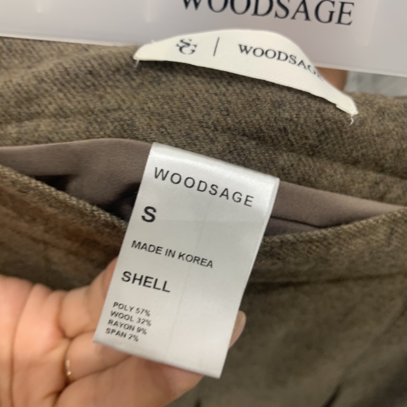 WOOD SAGE東大門㊣實拍女裝新款推薦熱賣真品半身裙中短裙WOOD SAGE半身裙/中短裙