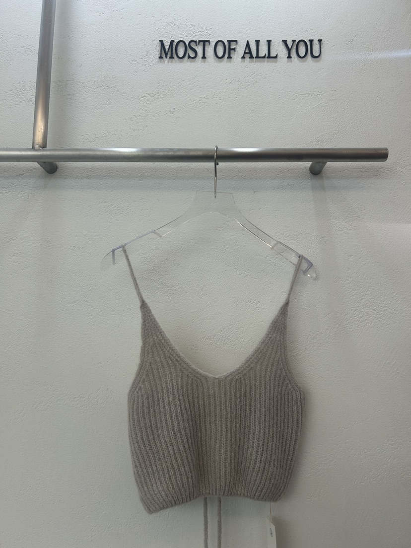 MOST OF ALL U東大門㊣實拍女士新品推薦25秋冬吊帶背心MOST OF ALL U吊帶/背心