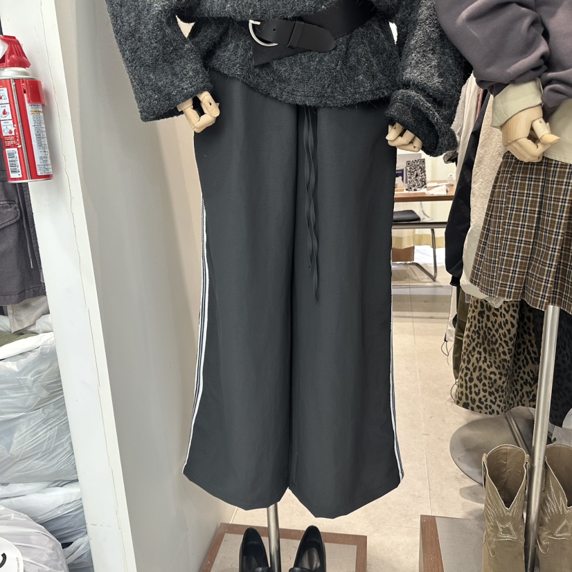 BUCKLE韓國代購㊣女士新品休閑職業25秋冬真品時尚人氣休閑褲BUCKLE休閑褲