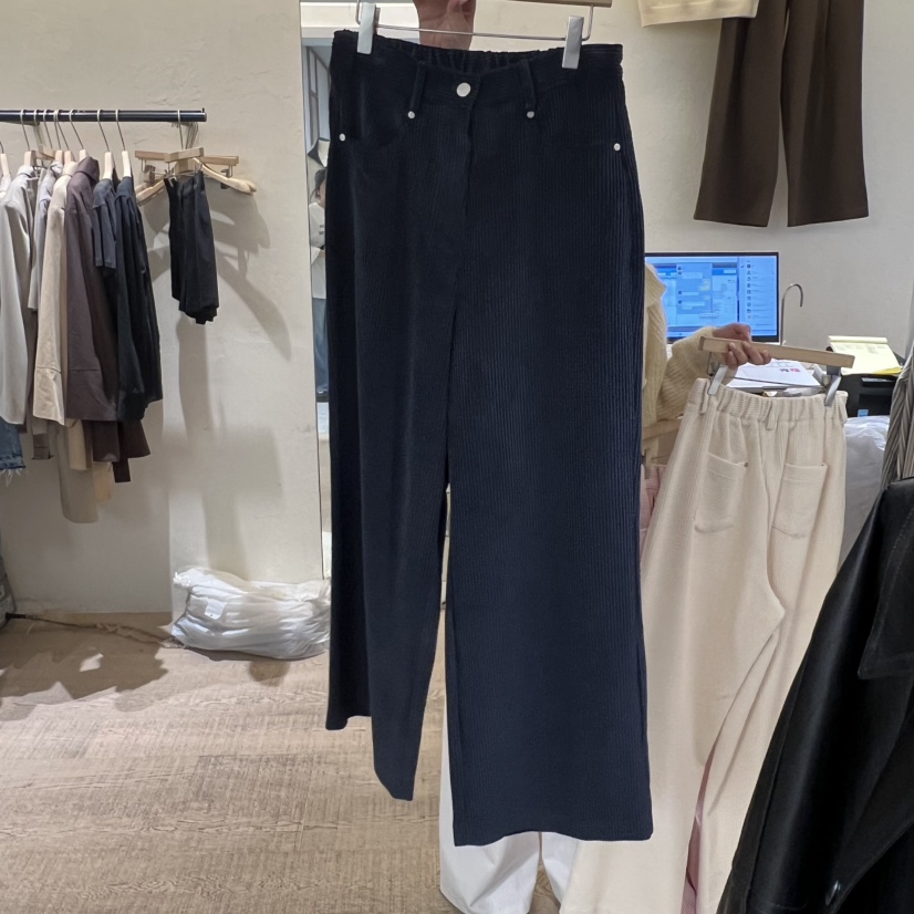 W AND J韓國直郵㊣女裝新款熱賣推薦休閑25秋冬職業休閑褲W AND J休閑褲圖色2