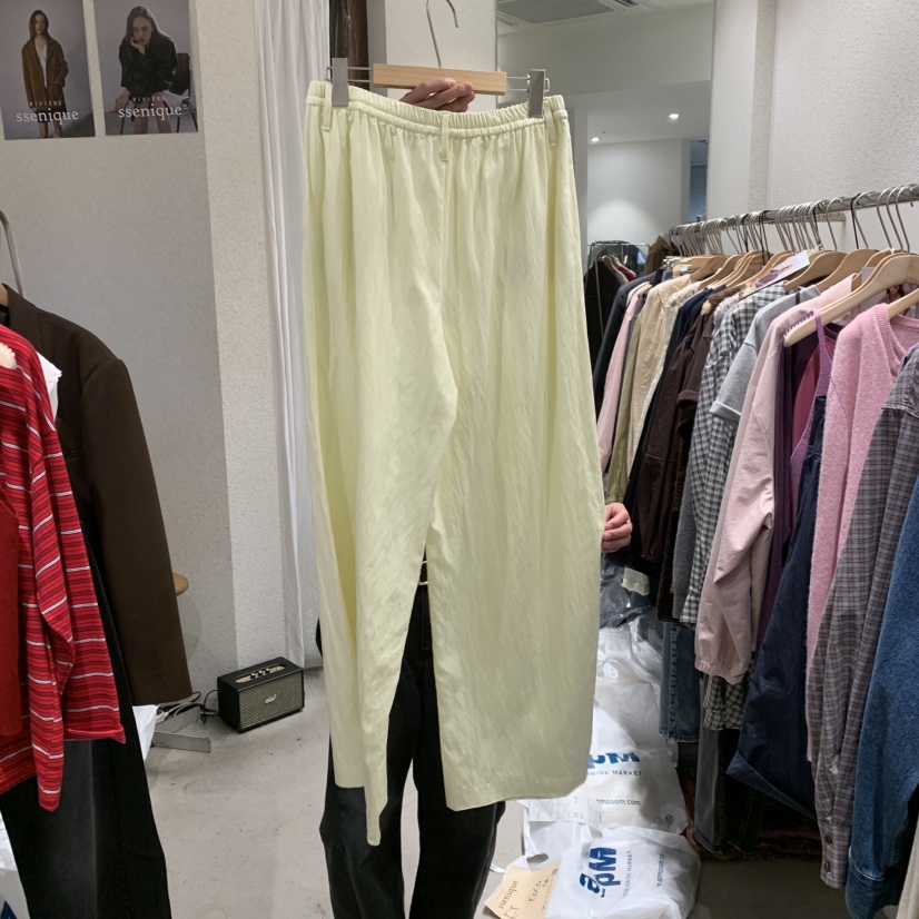 SSEMIENNE東大門㊣代購女士新品人氣熱賣25秋冬時尚真品休閑褲SSENIQUE休閑褲