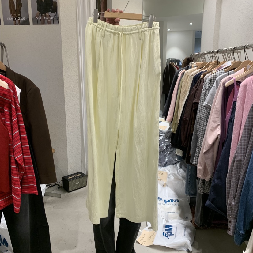 SSEMIENNE東大門㊣代購女士新品人氣熱賣25秋冬時尚真品休閑褲SSENIQUE休閑褲