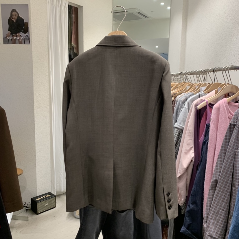 SSEMIENNE韓國直郵㊣女士新品推薦職業25秋冬休閑熱賣時尚夾克SSENIQUE夾克