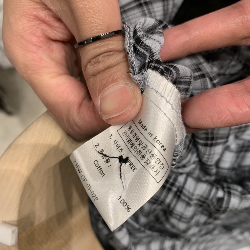 SSEMIENNE東大門㊣直郵女裝新品職業時尚人氣推薦連衣裙格紋SSENIQUE連衣裙