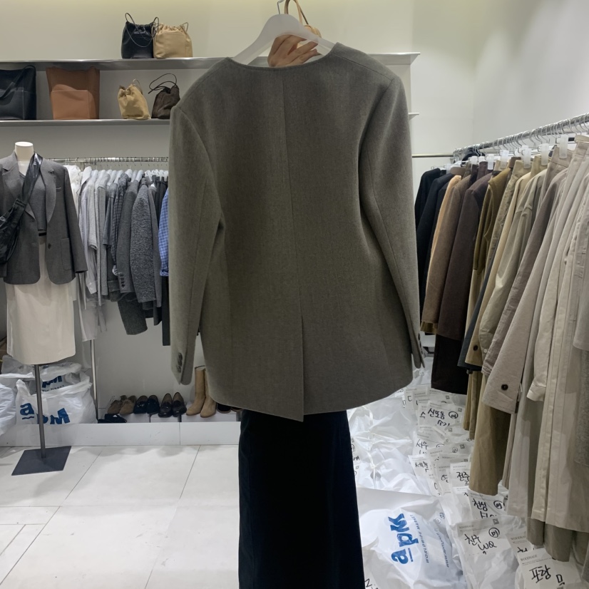 WOOD SAGE韓國直郵㊣女裝新款真品時尚熱賣休閑推薦職業夾克WOOD SAGE夾克