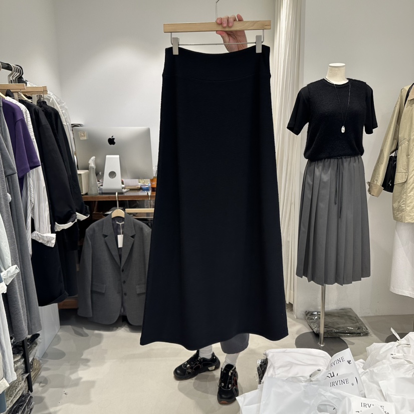 IRVINE韓國代購㊣女士新品熱賣推薦25秋冬時尚真品休閑長裙IRVINE長裙圖色2