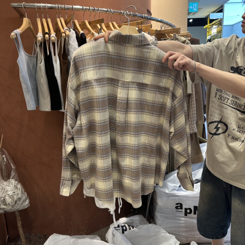 MIENNE東大門㊣實拍女裝新品熱賣25秋冬推薦休閑襯衫蕾絲衫MIENNE襯衫/蕾絲衫