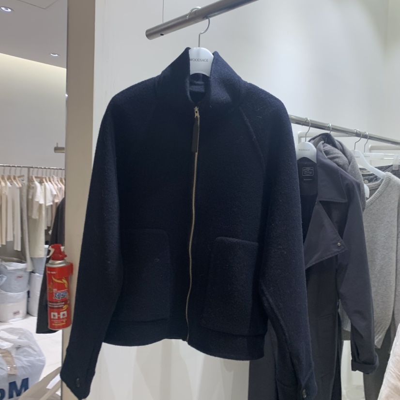 WOOD SAGE韓國直郵㊣女士新款時尚推薦休閑職業真品25秋冬夾克WOOD SAGE夾克圖色2