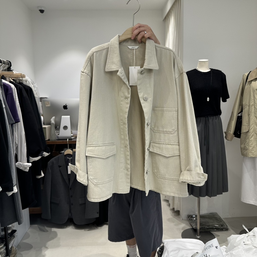 IRVINE東大門㊣代購女裝新品時尚人氣25秋冬休閑真品職業夾克IRVINE夾克