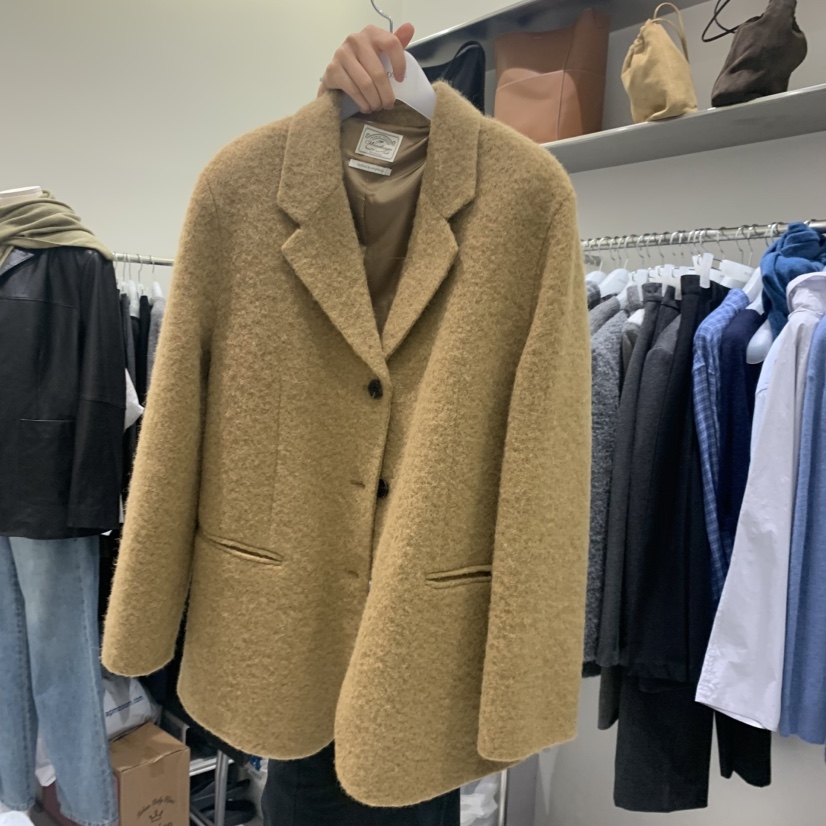WOOD SAGE韓國直郵㊣女裝新品人氣真品推薦休閑25秋冬夾克WOOD SAGE夾克