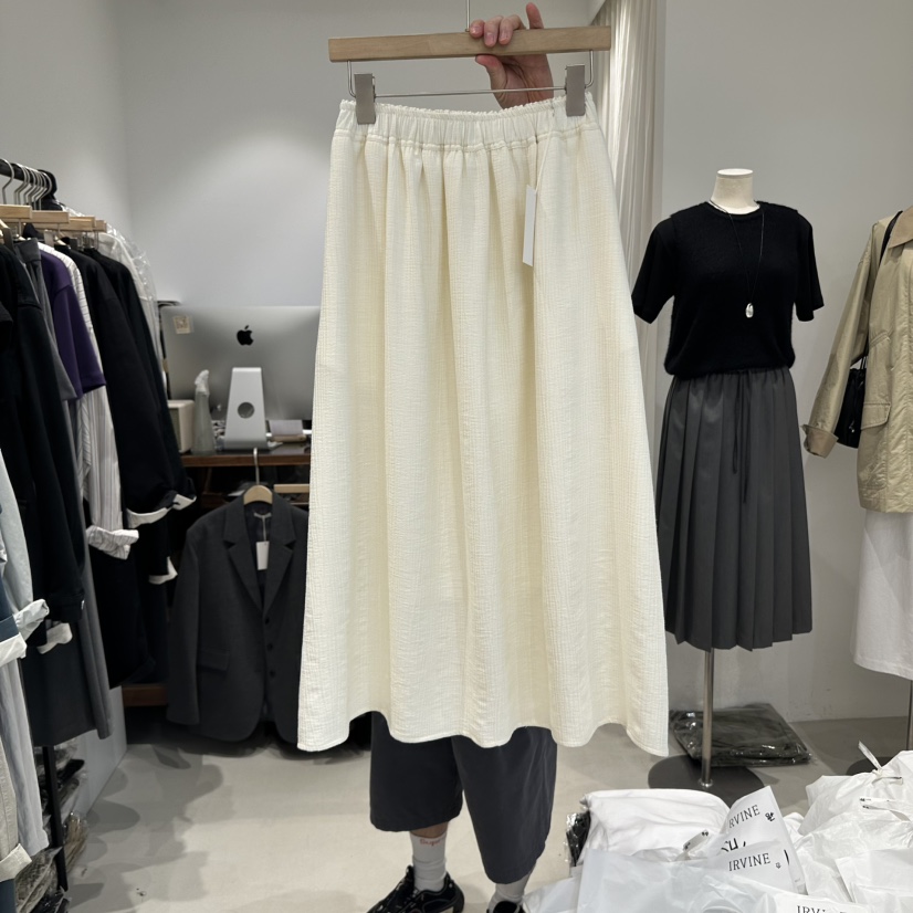 IRVINE東大門㊣代購女士新品25秋冬真品人氣熱賣時尚休閑長裙IRVINE長裙
