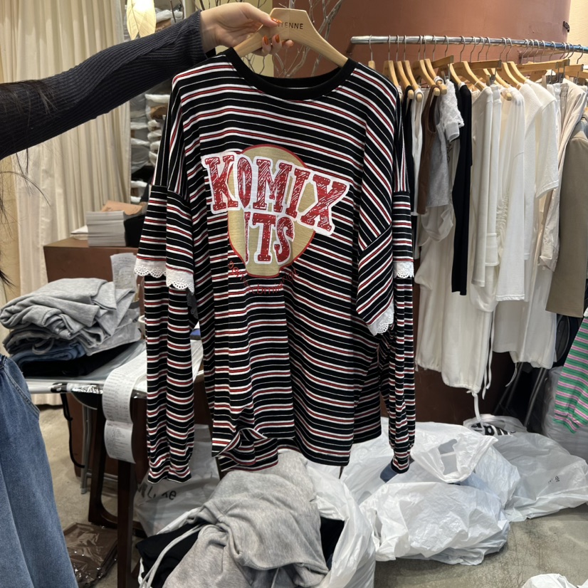 MIENNE東大門㊣代購女裝新品人氣休閑推薦時尚職業衛衣假兩件MIENNE衛衣圖色4