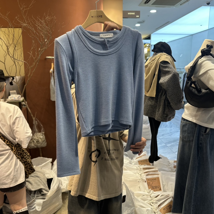 MIENNE韓國直郵㊣女士新品時尚職業25秋冬推薦套裝兩件套套裝MIENNE套裝圖色2