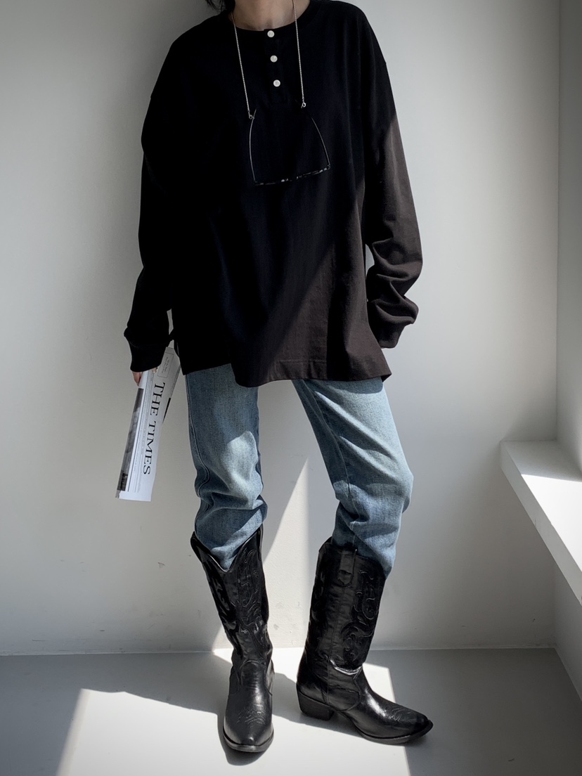 DAVICHI東大門㊣實拍女裝新品職業休閑熱賣時尚25秋冬長袖T恤DAVICHI長袖T恤