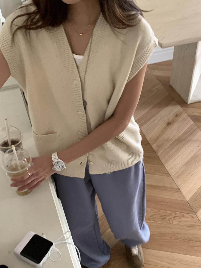 BAKING POWDER韓國代購㊣女士新品人氣真品職業25秋冬馬甲BAKING POWDER馬甲