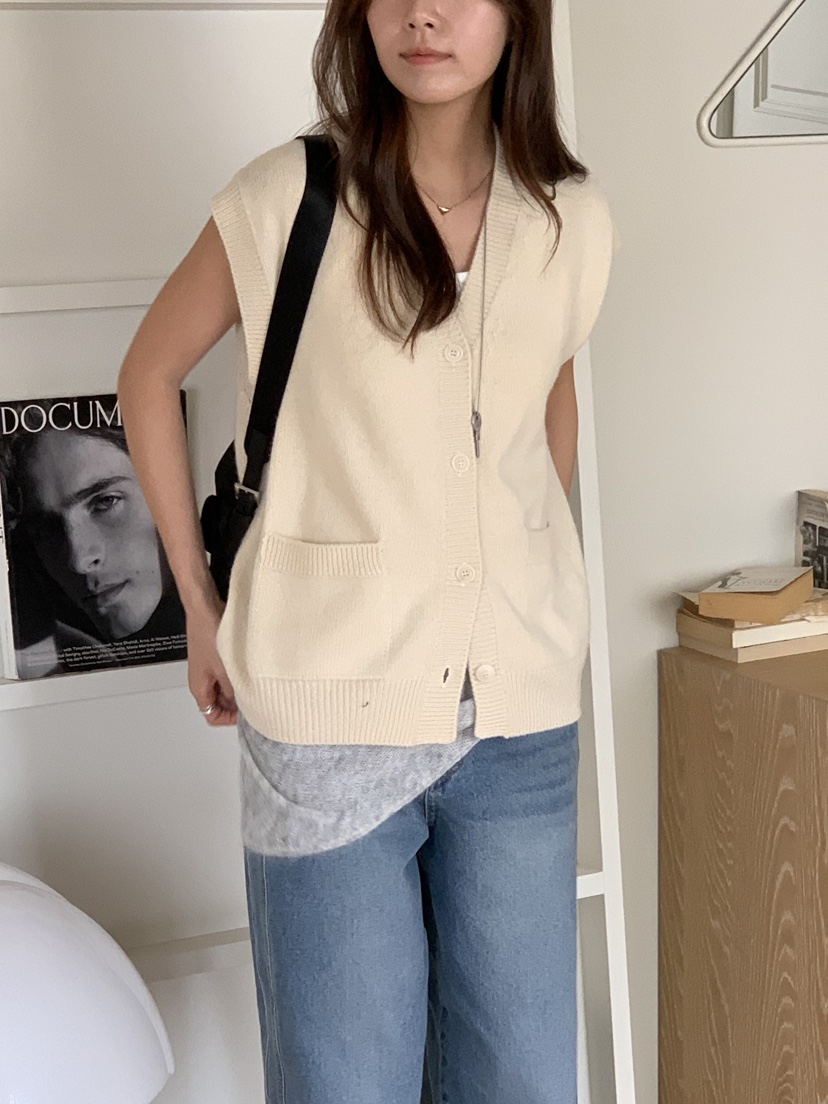 BAKING POWDER韓國代購㊣女士新品人氣真品職業25秋冬馬甲BAKING POWDER馬甲