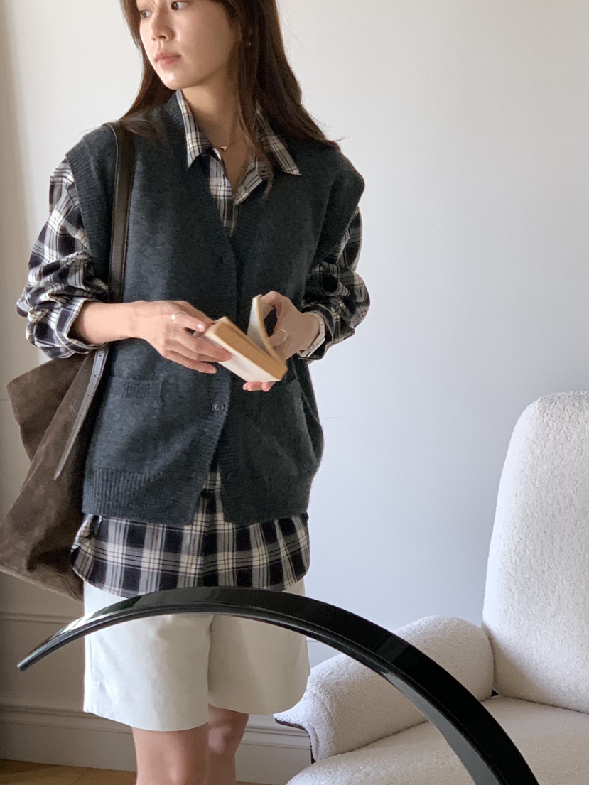 BAKING POWDER韓國代購㊣女士新品人氣真品職業25秋冬馬甲BAKING POWDER馬甲