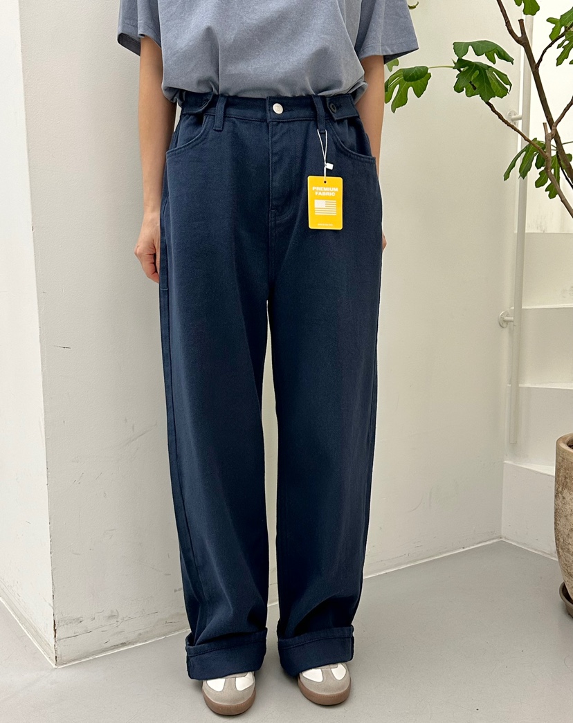 BUT韓國直郵㊣女裝新款職業熱賣推薦休閑真品人氣時尚牛仔褲button牛仔褲