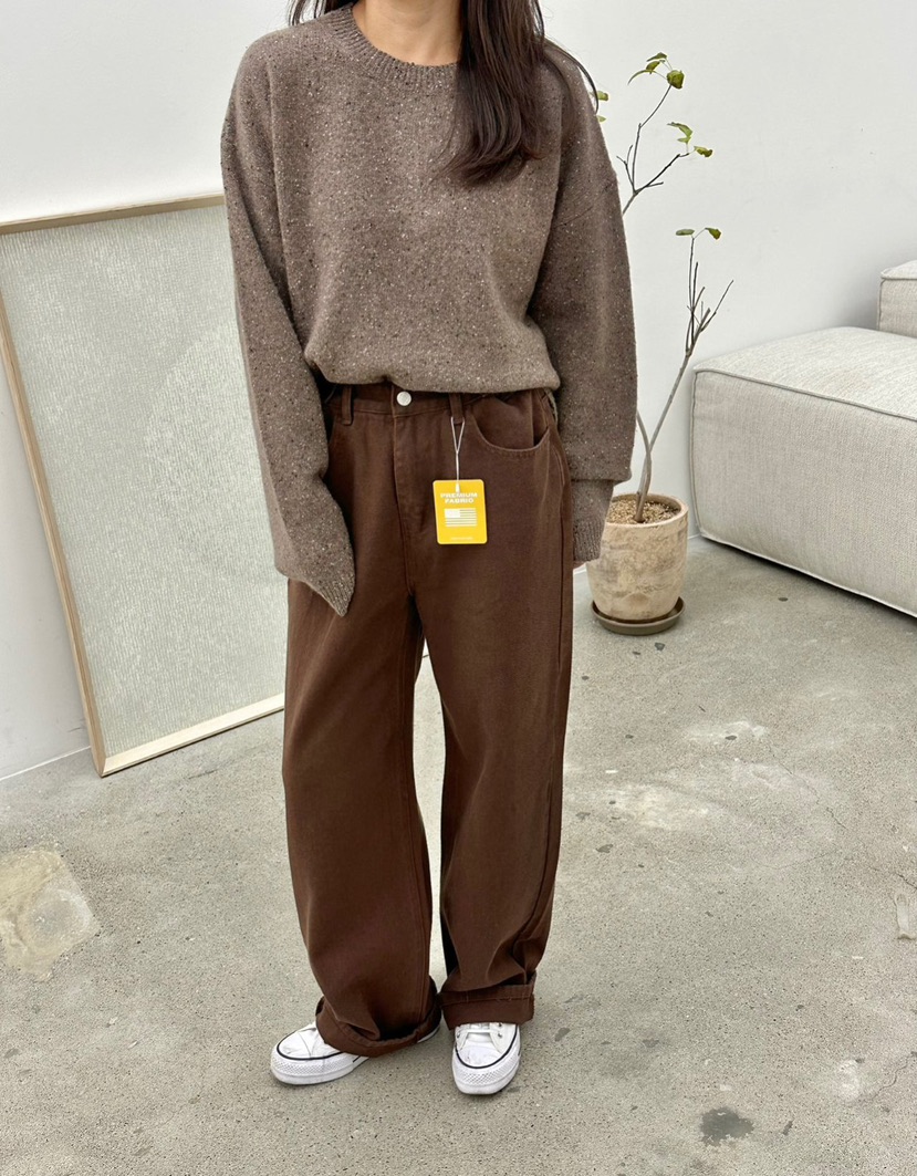 BUT韓國直郵㊣女裝新款職業熱賣推薦休閑真品人氣時尚牛仔褲button牛仔褲