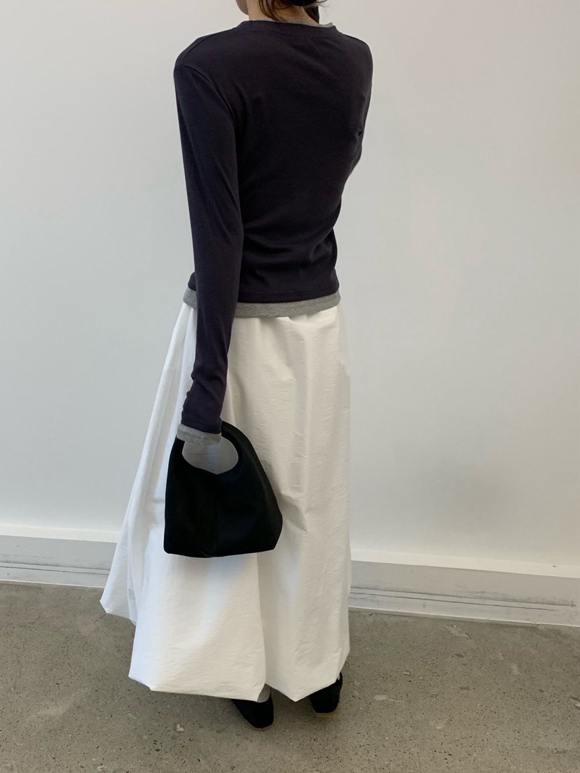 COBALT BLUE東大門㊣直郵女士新品真品25秋冬長袖T恤假兩件COBALT BLUE長袖T恤