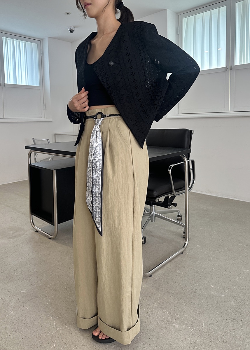 CLASSY-O韓國代購㊣女士新款時尚熱賣休閑夾克刺繡短款蕾絲CLASSY-O夾克