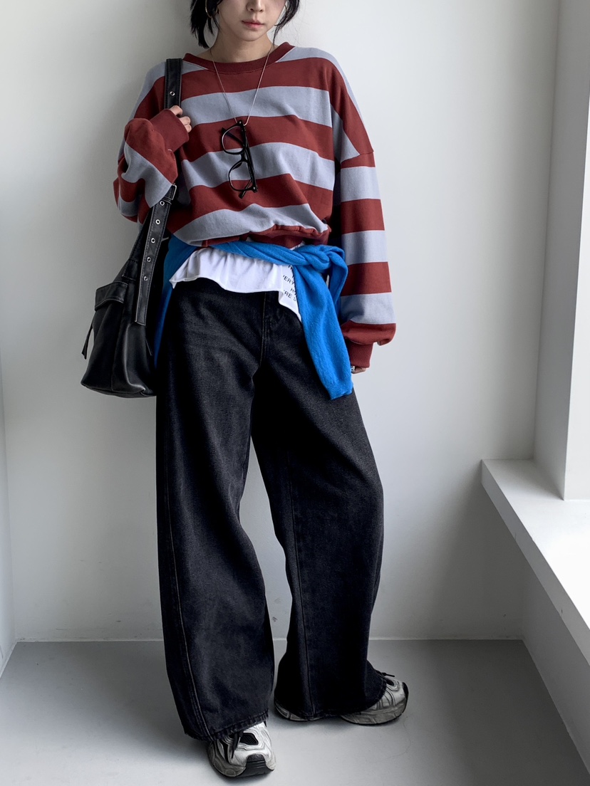 DAVICHI東大門㊣實拍女裝新品真品推薦熱賣牛仔褲含隨機腰帶DAVICHI牛仔褲