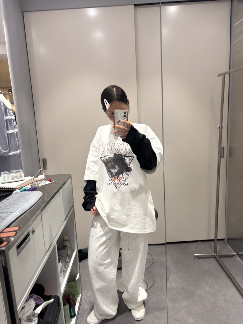 PLATFORM-L東大門㊣代購女士新款25秋冬熱賣推薦人氣長袖T恤PLATFORM長袖T恤